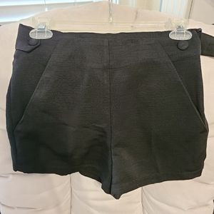 TopShop Black Dressy Shorts